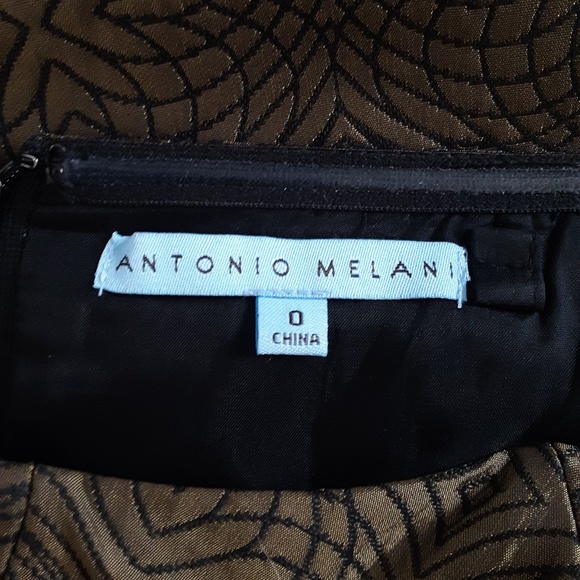 ANTONIO MELANI Strapless Prom Dress Pocket Sz 0 - Picture 5 of 6